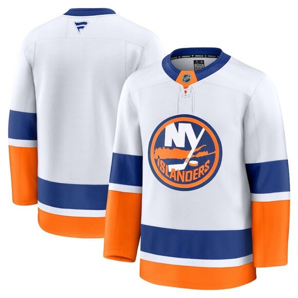 New York Islanders Official NHL Away Jersey - Fanatics Breakaway Size 2XL - Picture 1 of 7